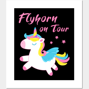 Flying Unicorn Posters and Art